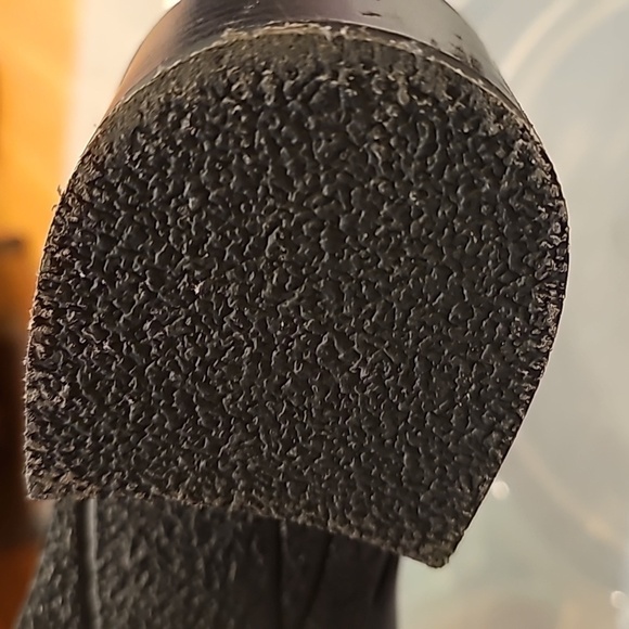 Rockport Womens Black Leather Ankle Boot 1.5" Heel - Picture 7 of 8